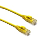 EXCEL NETWORKING - Kytkentäkaapeli-CAT6 - EXL C6 5M UTP LSOH MINI PL YLW