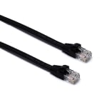 EXCEL NETWORKING - Kytkentäkaapeli-CAT6 - EXCEL CAT6 UTP FLAT BLK PK10