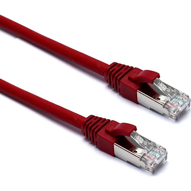 EXCEL NETWORKING - Kytkentäkaapeli-CAT6a - 215MM END-END P/CORD C6A RD