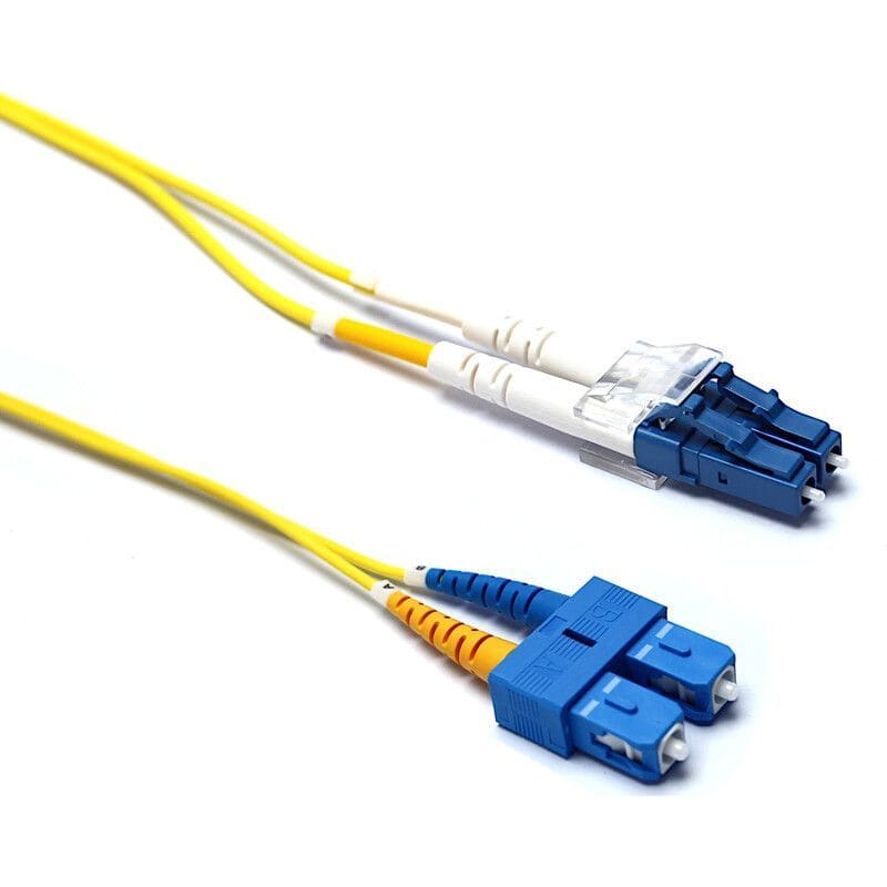 EXCEL NETWORKING - Kytkentäkaapeli-kuitu - OS2 P/L LC-SC DX YW 10M