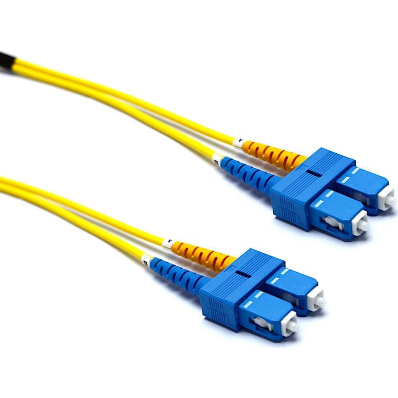 EXCEL NETWORKING - Kytkentäkaapeli-kuitu - OS2 P/L SC-SC DX YW 3M