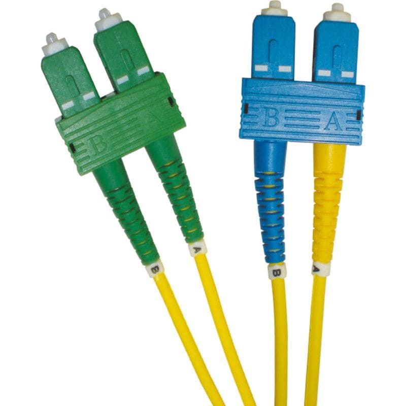 EXCEL NETWORKING - Kytkentäkaapeli-kuitu - OS2 P/L SC/APC-SC/UPC DX YW 2M