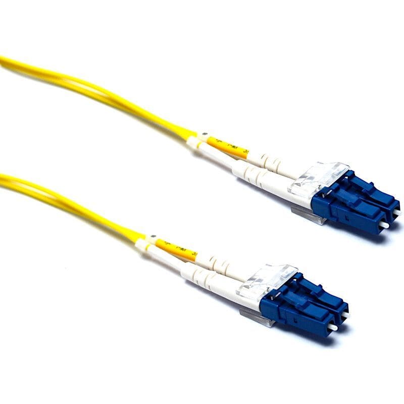 EXCEL NETWORKING - Kytkentäkaapeli-kuitu - OS2 P/L LC-LC DX YW 0.5M