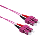 EXCEL NETWORKING - Kytkentäkaapeli-kuitu - OM4 P/L SC-SC DX VT 2M