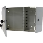 EXCEL NETWORKING - Jatkoskaappi - EXL 6-PT LC QUAD 24C 2DR LOCK