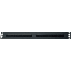 EXCEL NETWORKING - Kaappitarvike - EXL 1U LETTERBOX PLATE BLACK