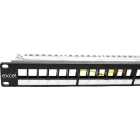EXCEL NETWORKING - Paneeli-kupari - EXL 24P K/ST JK FRAME BK