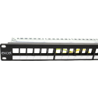 EXCEL NETWORKING - Paneeli-kupari - EXL 24P K/ST JK FRAME BK