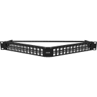 EXCEL NETWORKING - Paneeli-kupari - EXL 48P KEYSTONE V P/PANEL BK