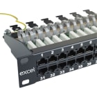 EXCEL NETWORKING - Paneeli-esikytketty - EXL VOICE 60PT PATCH PANEL BK