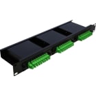 EXCEL NETWORKING - Paneeli-kuitu/kupari - LGX 1U X 3 MODULE PANEL EMPTY
