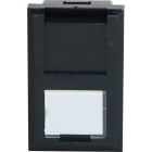 EXCEL NETWORKING - Liitinlevy - LITTEÄ SULJIN LJ6C K/S JACK BK