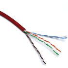 EXCEL NETWORKING - Kytkentäkaapeli-CAT5e - CAT5E U/UTP DCA 305M BX RD DCA