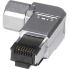 EXCEL NETWORKING - Liitin-CAT6a - EXL C6A FTP ANGL FLD TULPPA PK