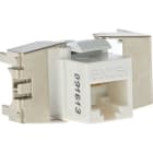 EXCEL NETWORKING - Liitin-CAT6a - EXL C6A L/P UNSCR K/S JACK WH