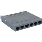 EXCEL NETWORKING - Liitin-CAT6 - EXL CAT6 6 PORTTI UNSCRNED MOD