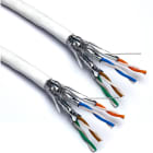 EXCEL NETWORKING - Kytkentäkaapeli-CAT6a - CAT6A S/FTP DCA 2X 500M RL WH