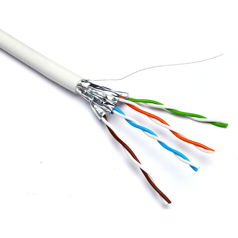 EXCEL NETWORKING - Kytkentäkaapeli-CAT6a - CAT6A U/FTP ZONE DCA 305 M WH