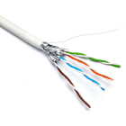 EXCEL NETWORKING - Kytkentäkaapeli-CAT6a - CAT6A U/FTP ZONE DCA 305 M WH