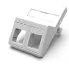 EXCEL NETWORKING - Liitinlevy - EXL 2 PT NORDIC F/P 72X45 WH