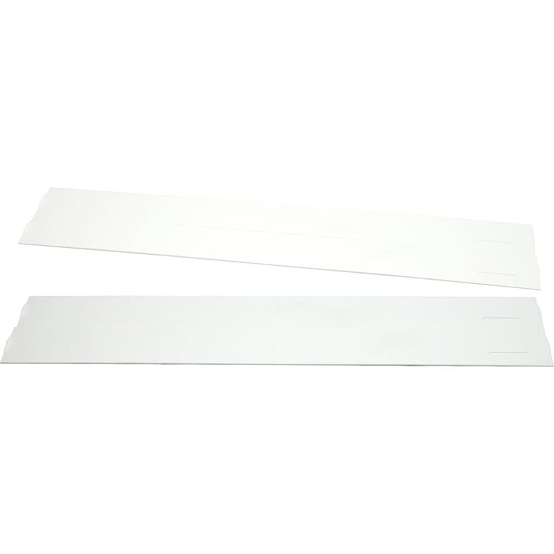 EXCEL NETWORKING - Kaappitarvike - 1U X4 SNAP BREAK BLANK PNL WH