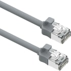 EXCEL NETWORKING - Kytkentäkaapeli-CAT6a - CAT6A MINI P/JOHTO 0.5M GY X10