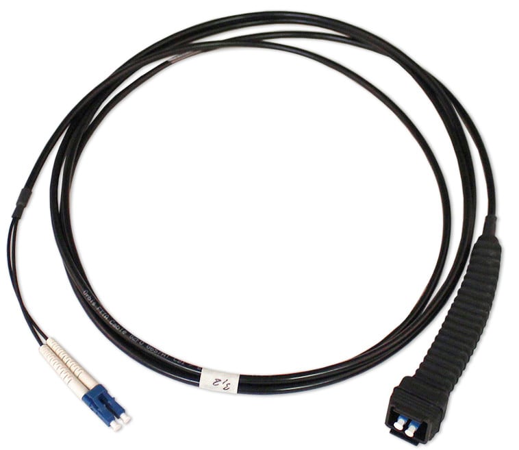 ORBIS - Kytkentäkaapeli-kuitu - LC-LC90 UPC DPX kumisuoja 10m