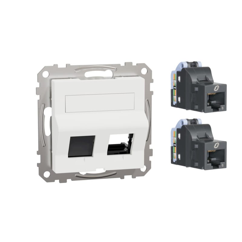 SCHNEIDER ELECTRIC - Telerasia - Datarasia + 2x S-One CAT6 UTP
