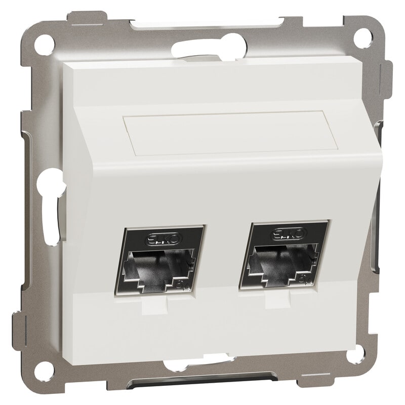 ELKO - Telerasia ELKO RS16/Plus - Dataras vino +2xkeyst CAT6 STP