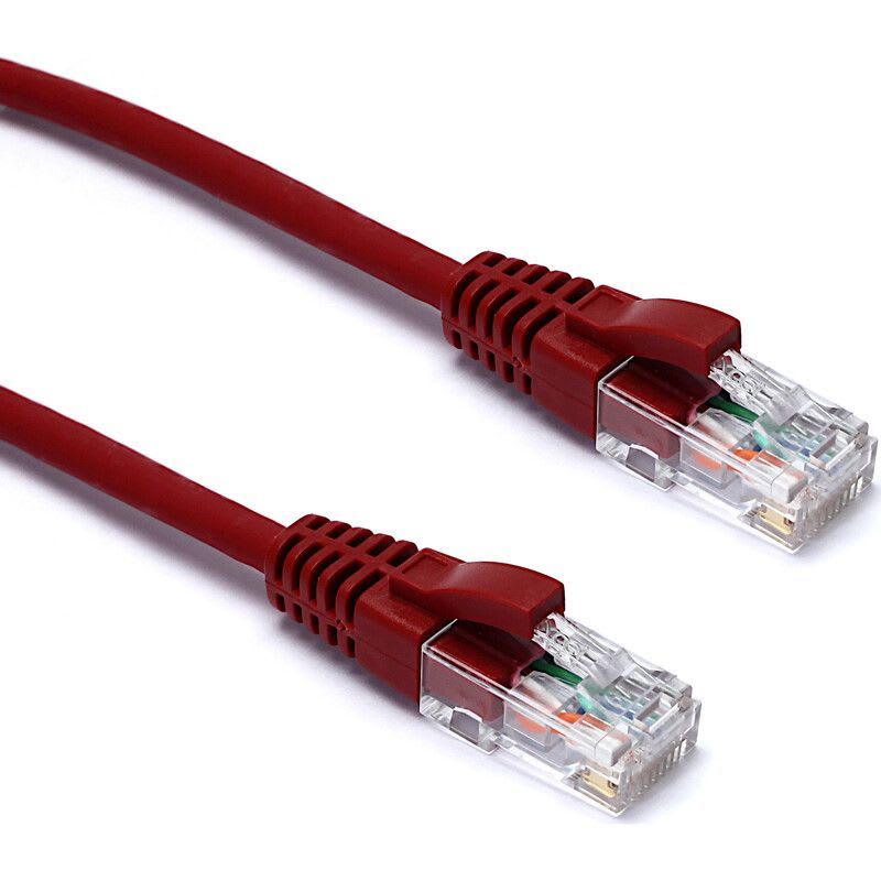EXCEL NETWORKING - Kytkentäkaapeli-CAT6 - EXCEL CAT6 3M UUTP LSOH PL RED
