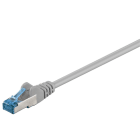 TELE-TUKKU - Kytkentäkaapeli-CAT6a - CAT6a-välij S/FTP harmaa 0,5m