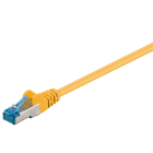 TELE-TUKKU - Kytkentäkaapeli-CAT6a - CAT6a-välij S/FTP kelt 10m