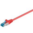 TELE-TUKKU - Kytkentäkaapeli-CAT6a - CAT6a-välij S/FTP pun 10m