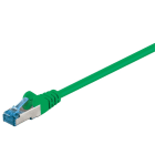 TELE-TUKKU - Kytkentäkaapeli-CAT6a - CAT6a-välij S/FTP vihreä 2m