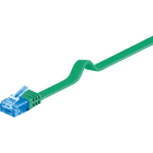 TELE-TUKKU - Kytkentäkaapeli-CAT6a - CAT6a-välij lit U/UTP vihre