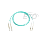 ETD - Kytkentäkaapeli-kuitu - 2SC - 2LC OM3 10 m Dpx