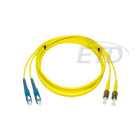 ETD - Kytkentäkaapeli-kuitu - 2SC - 2ST SM 2 m Dpx