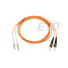 ETD - Kytkentäkaapeli-kuitu - 2LC - 2ST MM 2 m Dpx