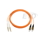 ETD - Kytkentäkaapeli-kuitu - 2LC - 2FC MM 2 m Dpx