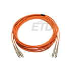 ETD - Kytkentäkaapeli-kuitu - 2SC - 2SC MM 5 m Oval