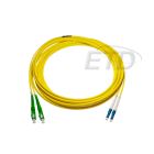 ETD - Kytkentäkaapeli-kuitu - 2SC/APC - 2LC/UPC SM 15 m OVAL
