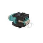 ETD - Keystone adapteri. (Pak 10kpl) - Keystone Duplex LC OM3, Aqua