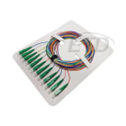 ETD - Häntäkuitu - 12 x LC/APC SM 2m värisarja