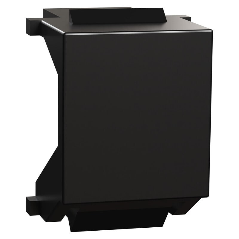 ELKO - Sulkutulppa ELKO RS16 - Peitetulppa datarasiaan musta