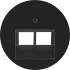 HAGER - R.1/R.3 - Keskiölevy rasialle 4587 mus