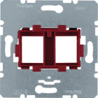 HAGER - S.1/R.1/R.3 - 2xkeystone liitinrunko