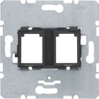 HAGER - S.1/R.1/R.3 - 2xkeystone 3M liitinrunko