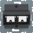 HAGER - S.1 - Keskiölevy 2xR&M vino ant