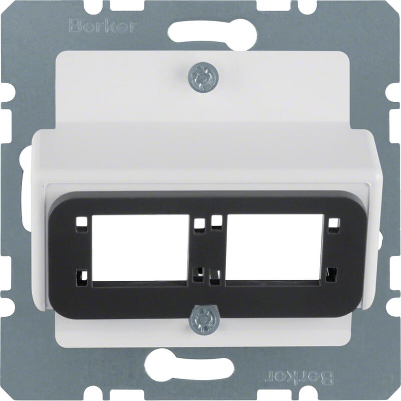 HAGER - S.1 tuplamoduli - Keskiölevy 2xR&M vino val