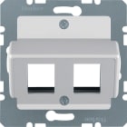 HAGER - S.1 - Keskiölevy 2xAMP vino alu